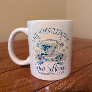 Bridgerton Lady Whistledown "Spilling the Tea Since 1813" Coffee Mug NWOT